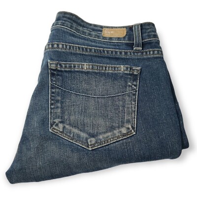 Paige Womens Premium Jeans Curson Cuffed Capri Jeans Size 30
