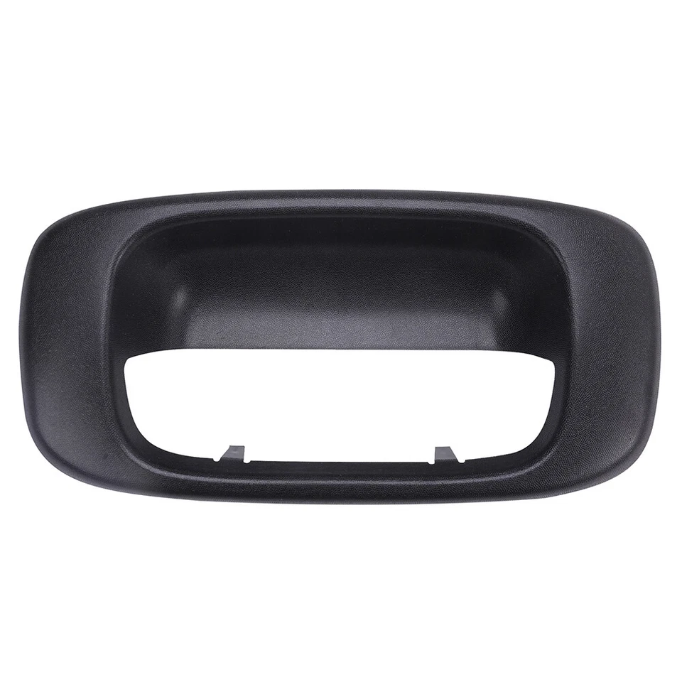 Tailgate Handle Bezel Cover Black For GMC SIERRA Chevy SILVERADO 1500 1999-2006 Foto 2 de 4