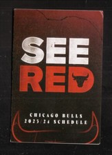 Chicago Bulls--2023-24 Pocket Schedule--Midwest Foods