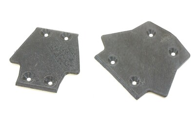 Front & Rear Skid Plates for Losi TLR 8ight 1/8 Buggy / Truggy
