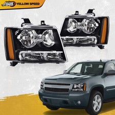 Fit For 2007-2014 Chevy Tahoe Avalanche Suburban Headlights Headlamps Leftright Fit For 2007-2014 Chevy Tahoe Avalanche Suburban Headlights Headlamps Leftright
