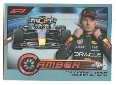 2023 Topps Chrome Formula 1  F1 Formel 1 Red Bull Racing Max Verstappen