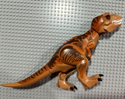 LEGO Jurassic World Rex Tyrannosaurus Rex Dinosaur Figure