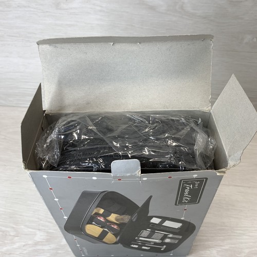 Travel Bag Men's Grooming Clippers, Razor, Shoe Care, Brush, Croft & Barrow New - Picture 10 of 13