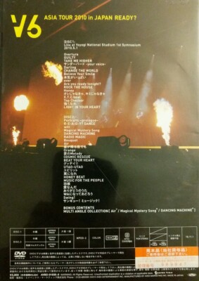 【V6】READY?盤 DVD V6 - READY?(CD+DVD)(ltd.ed.) - Amazon.com Music