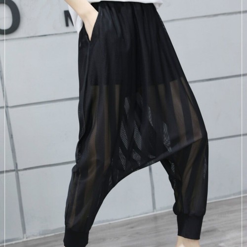 Women's Drop Crotch Harem Pants 