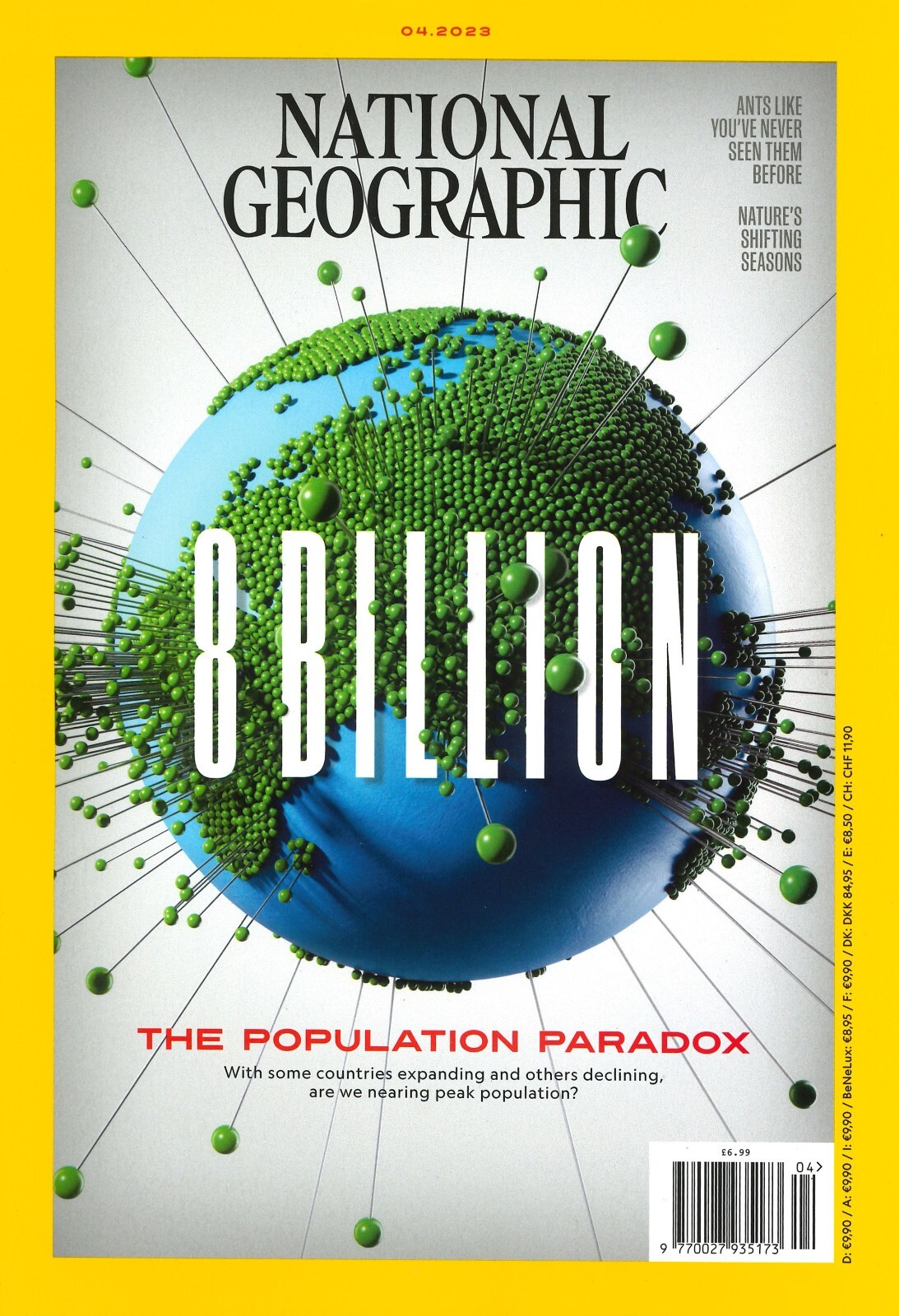 UK National Geographic Magazine, Population Paradox, Shrinking China, April 2023 - Picture 3 of 3