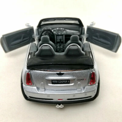 Mini Cooper S Convertible, Kinsmart, Diecast Model Toy Car, 4
