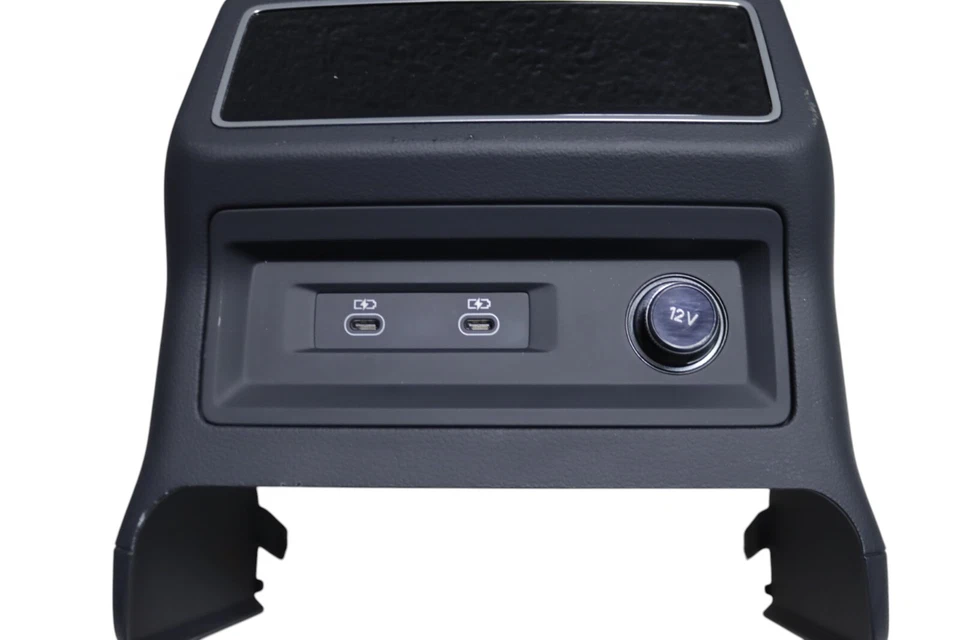 Conjunto de cubierta de panel de moldura de consola central trasera Audi A6 Allroad 2020-2024 OEM Foto 4 de 4