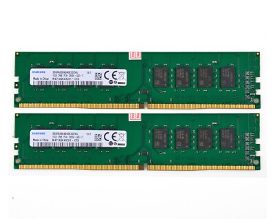 Samsung 2x 16GB PC4-2666V DDR4 21300MHz 288Pin UDIMM Desktop