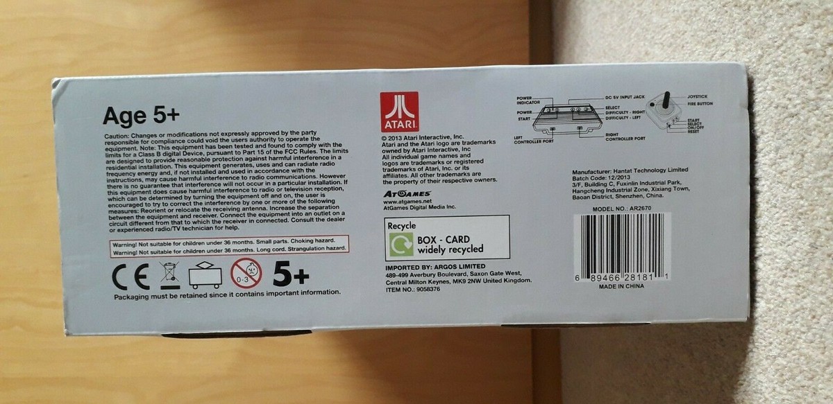 Atari Flashback Classic Game Console 40th Anniversary Special