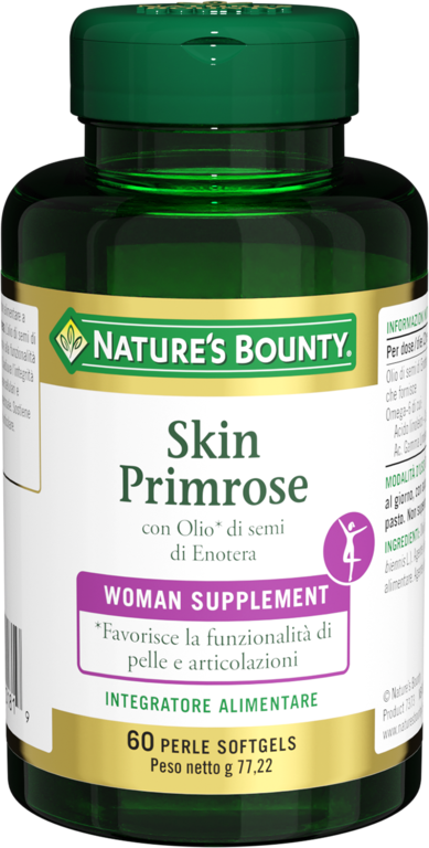 Skin Primrose Nature's Bounty 60 Perle