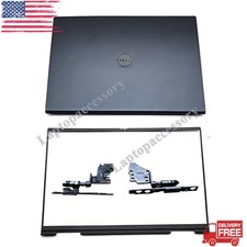 Blue LCD Back Cover Bezel Hinges For Dell Inspiron 16Plus 7610 Top 0HNYF4 US