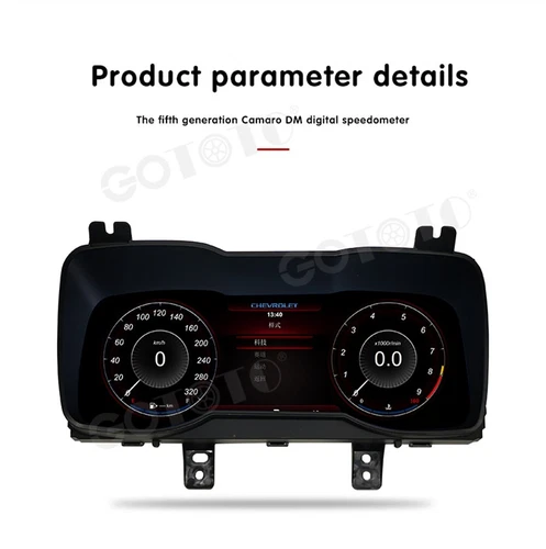 LCD Digital Cluster Instrument Speedometer For Chevrolet Camaro 2010-2015 - Bild 8 von 11
