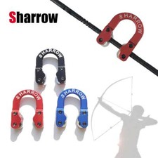 Archery Ultra Metal Release D Loop Compound Bow Ring String Nock Arrow U Rope