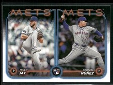 2024 Topps Update #US82 Dedniel Nunez / Tyler Jay RC, RCOM New York Mets