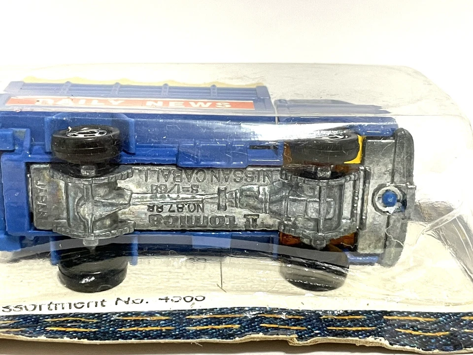 Tomica Tomy Pocket Cars NISSAN CABALL DAILY Noticias - Tarjeta de corte Foto 4 de 4