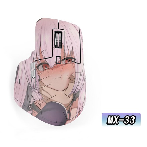 Mouse Stickers Cartoon matte For Logitech MX Master 3/3S Wireless Gaming Mouse - 第 3/45 張圖片