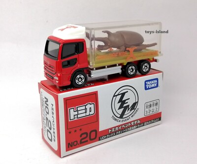 TOMICA 2022 EVENT MODEL 20 NISSAN UD Trucks Quon Insectarium Truck