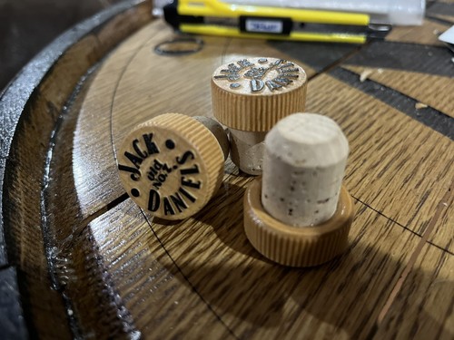 Jack Daniels 1895 Replica Old No 7 Korken Stopfen Flasche Dekanter je eine - Bild 1 von 2