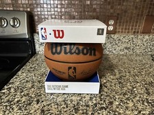 Official Wilson NBA Game Ball Genuine Leather Basketball NEW 2023