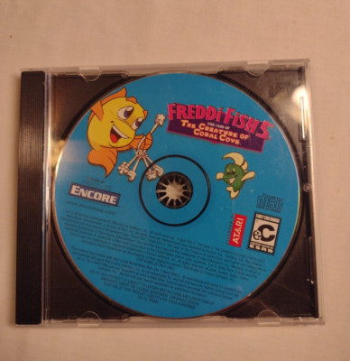Freddi Fish 5 The Case of the Creature of Coral Cove PC Windows Mac CD ...