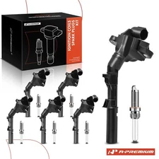 A-Premium 6x Ignition Coil + 6x Iridium Spark Plug for Mercedes-Benz C400 GL450
