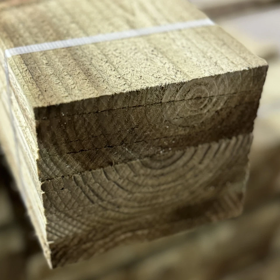 125mm wide Feather Edge Fence Cladding Board Green Pressure Treated - Pack of 10 - Image 2 of 3