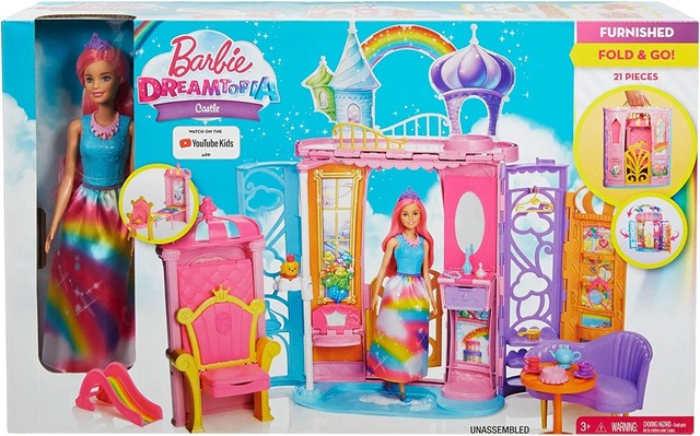 barbie dreamtopia castle playset