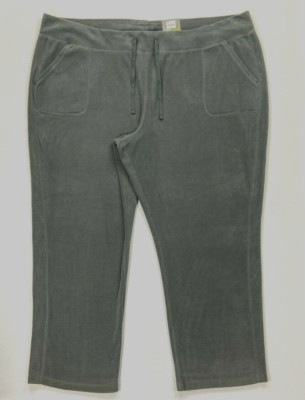 NEW Women's Plus Size 4X Regular Tek Gear Straight Mid Rise Fleece Pants NEW