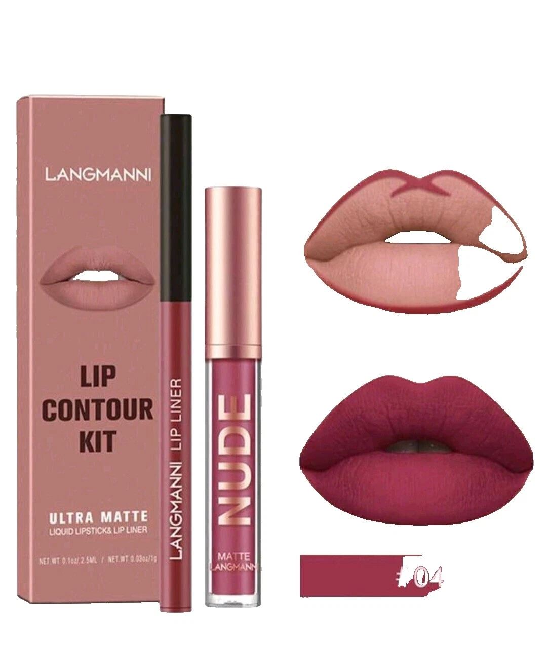 Pink Matte Lip Gloss