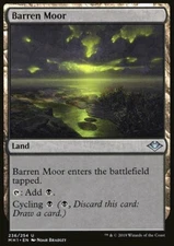 Magic the Gathering MTG Barren Moor (236) Modern Horizons   LP