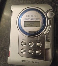 Walkman cassette player alwa portable Retro Classic only radio AM /FM works 