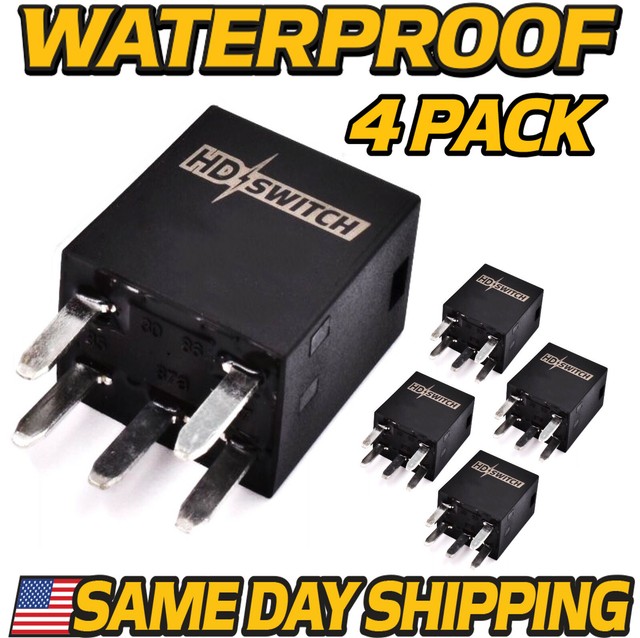 (4 Pack) Relay fits SONG CHUAN Automotive Deere 301-1C-C-R1 U01 12VDC 5 PIN (4 Pack) Relay fits SONG CHUAN Automotive Deere 301-1C-C-R1 U01 12VDC 5 PIN