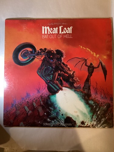 Meatloaf Bat Out Of Hell Lp Vinyl Record Album Record Very Good