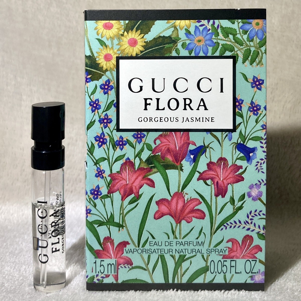 Gucci Flora Gorgeous Jasmine Eau De Parfum Sample Spray
