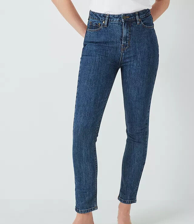 John Lewis Jeans Size 20 40 Inch Waist Blue Boyfriend 100% Cotton