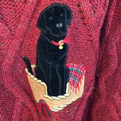 black lab sweater