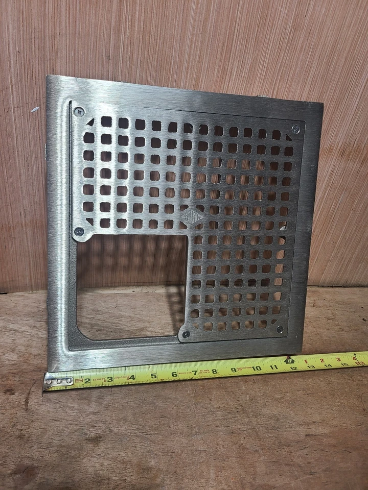 Jay R. Smith Mfg. Co JRSLC-305-13NB Drenaje de Piso Níquel Bronce Cuadrado 12 Pulgadas Foto 3 de 4