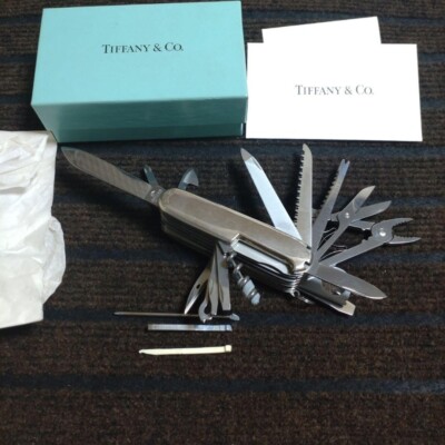 TIFFANY & Co. × VICTORINOX Sterling Silver 925 Tiffany & Co. Swiss Champ Swiss Army