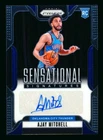 2024-25 PANINI PRIZM AJAY MITCHELL RC AUTO AUTOGRAPH OKC THUNDER ROOKIE! HOT!