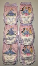 Vintage 2005 - Disney Princesses- Huggies Pull-Ups - Lot Of 6