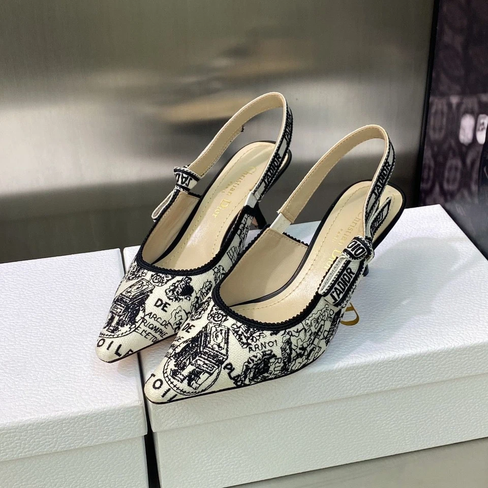 J'ADIOR Slingback Pumps EU38 - image 3 of 4