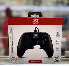 Nintendo Switch 2 PowerA Advantage Wired Controller, Black, New, Sealed In Box