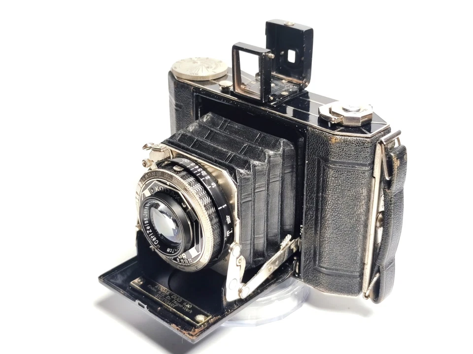 TESTÉ SUR FILM KODAK DUO 620 avec Tessar 7,5 cm f3,5 | Objectifs nettoyés | Entièrement fonctionnel - Photo 4/4