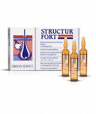 Dikson Structur Fort Ampoules Reconstructing Treatment 10x12 ml