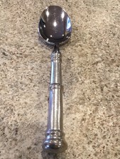 VINTAGE??KIRK STIEFF??OLD ANNAPOLIS??PEWTER FLATWARE??8? SERVING SPOON