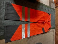 Kempel Men’s Hi Viz Orange Work Trousers Size 48 Good Condition