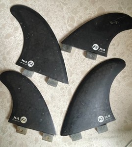Kinetic Racing KR X4 Quad Fin Set (4 fins) - Original FCS