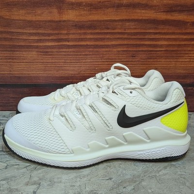 Nike Air Zoom Vapor X HC Men's 8.5 Hard Court White Tennis Shoes